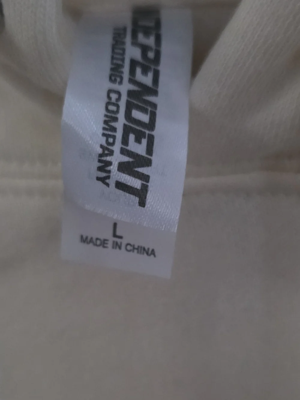 100 Thieves Dragon Ball Z Crewneck Hoodie in Cream